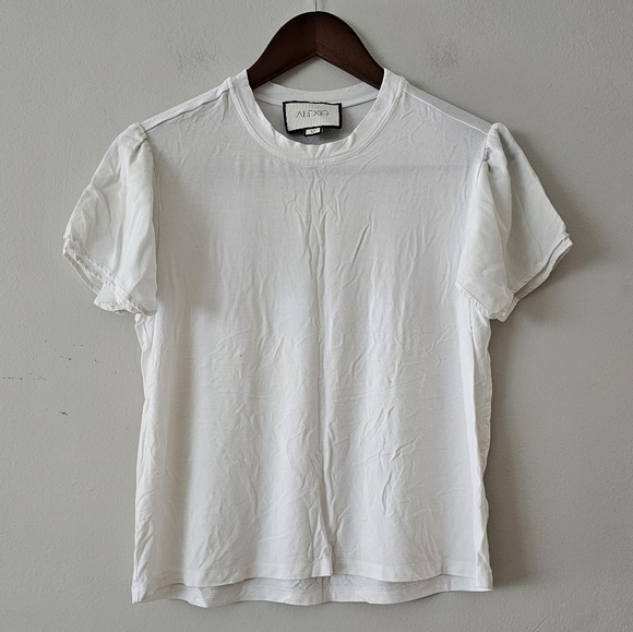 Alexis silk short sleeve top